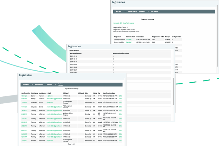 Reporting with EZFacility